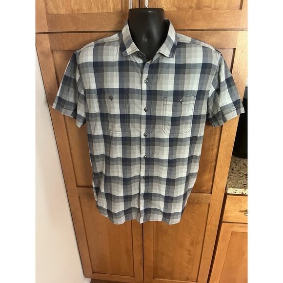 Kuhl Mens S/S Button Large 21.5” Chest Gray - Picture 7 of 8
